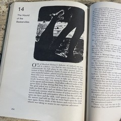 Vintage 1968 Casebook of Sherlock Holmes By A. Conan Doyle (Illustrated, HC)