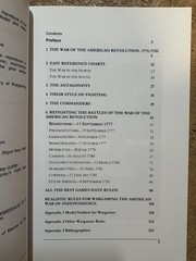 Donald Featherstone’s Wargamer’s Handbook of the American War of Independence