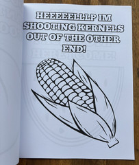 Shit For Old People To Color Funny Adult Coloring Book ~ Over the Hill Joke Gift