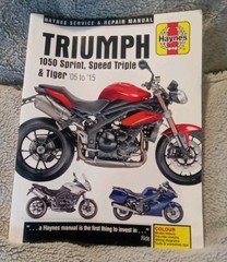 Triumph 1050 Sprint ST Speed Triple & Tiger by Haynes Publishing