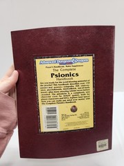 AD&D 2nd Ed: The Complete Psionics Handbook 2e