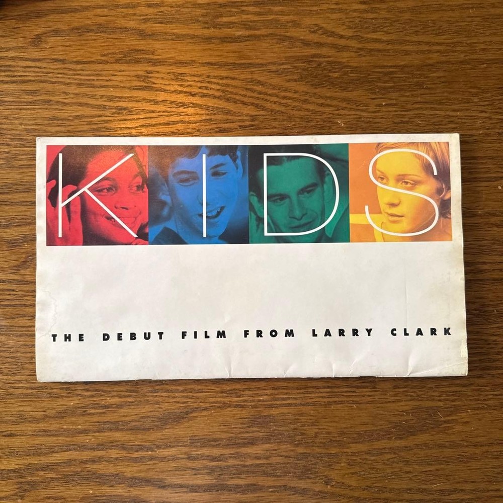 KIDS Movie Brochure Larry Clark Steel Photos Japanese Film Pamphlet