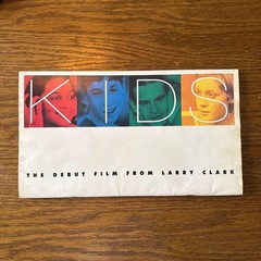 KIDS Movie Brochure Larry Clark Steel Photos Japanese Film Pamphlet