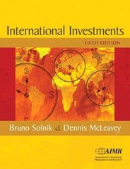 International Investments (The Addison-Wesley Series in Finance)