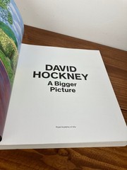 David Hockney – A Bigger Picture , Royal Academy of Arts Large Softcover Book