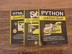 Lot of 3 Programming Books: QuickStart Guides Programming Bundle