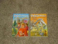 Lot 49 A to Z Mysteries Books Ron Roy Complete A to Z Calendar Capital Super Edi