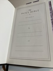 The Holy Bible Classic Thinline Edition by Crossway, ESV 2007 Leather Indexed