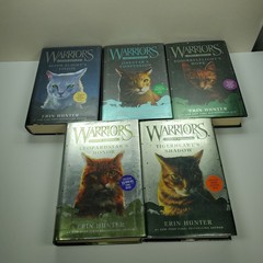 Warriors Super Edition x 6 Erin Hunter Book Lot Set
