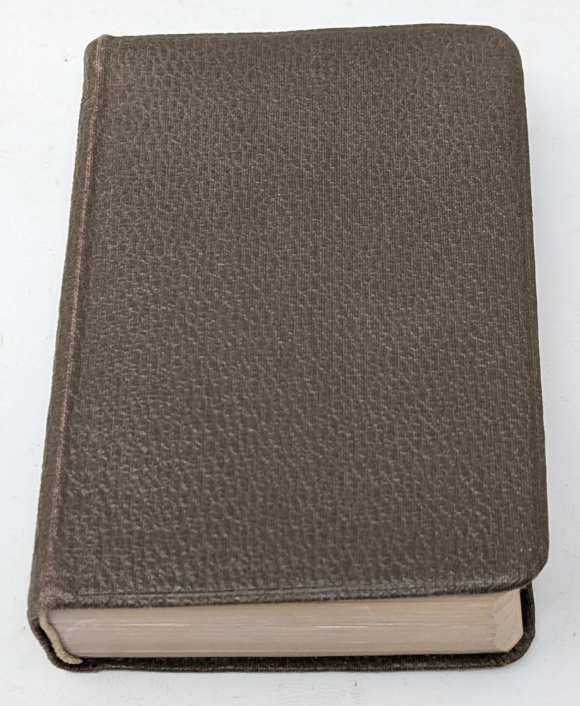 Vintage 1940s Miniature Holy Bible KJV Oxford Ruby 32mo Pocket Bible 40s