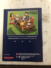 Lot Of 11 Scholastic Lego DC Phonics Pack 2 #1,2,3,4,5,6,7,8,10, WORKBOOK 1&2