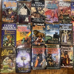 Fantasy/Science Fiction Vintage/Modern Lot 42 PB Book Mixed Authors & Titles B