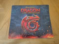 How To Train Your Dragon Live Spectacular Program Book 62 Color Pages