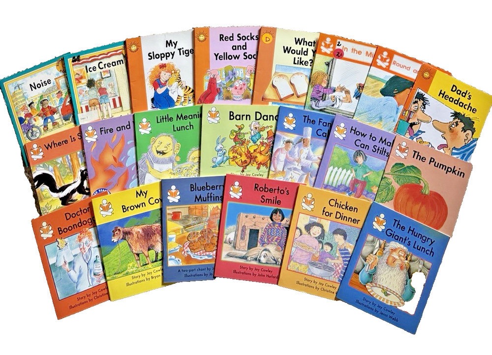 The Wright Group Story Box Emergent Books 21 Readers Joy Cowley Levels E F G H I