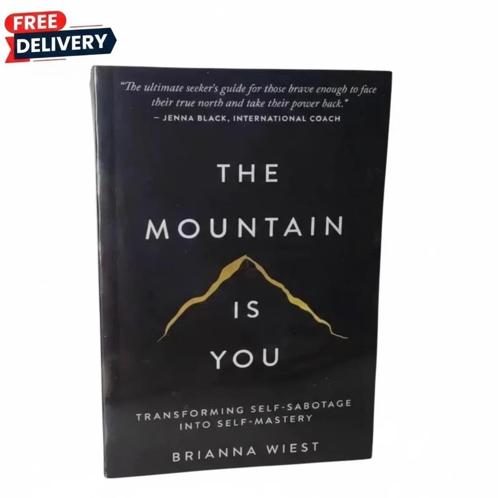 The Mountain is you by Brianna Wiest Paperback Book – Free Shipping US