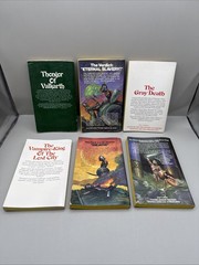 Lin Carter Thongor 1970’s Paperbacks Berkley And Warner Vintage Sci Fi – Lot 6