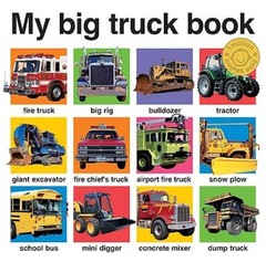 My Big Truck Book (My Big Board Books) – Board book By Priddy, Roger – GOOD