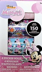 Disney Minnie Mouse Coloring & Activity Books SET OF 4 Crayons & 150+ Stickers!