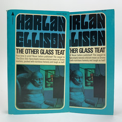 SIGNED The Other Glass Teat Harlan Ellison (Paperback, 1972) 2nd Print & Jacket