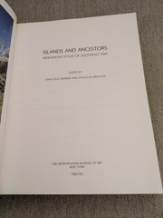 Islands and Ancestors: Indigenous Styles of Southeast Asia | 1988 Paperback