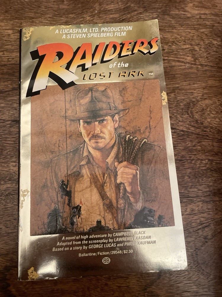 Raiders Of The Lost Ark ~ Campbell Black ~ 1981 (2nd Printing)