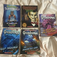 Goosebumps Lot of 5 Paperback Books by R. L. Stine Scholastic