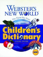 Webster’s New World Children’s Dictionary – Hardcover – GOOD