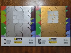 Panini World Cup USA 2026 Empty SILVER and GOLD HARDCOVER Albums Brazil