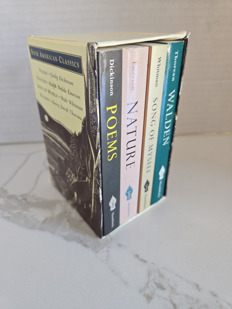 4 American Classics, Walden, Song of Myself, Nature, Poems, Shambhala, 1995