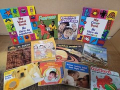 Lot of 10 Spanish Espanol Learn to Read Child Kids Picture ESL Book MIX UNSORTED
