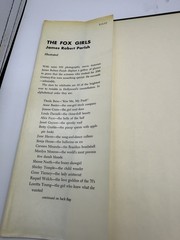 The Fox Girls 15 Beautiful Vixens JR Parish 1972 Hardcover Dust Jacket Marilyn