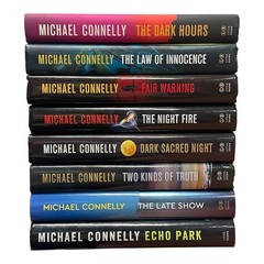 Michael Connelly Bosch Lincoln Lawyer Starter Set Hardcover Lot of 8 Dustcovers