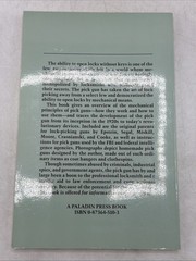 PICK GUNS by John Minnery (Trade Paperback) Paladin Press