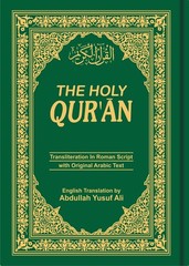 The Holy Qur’an: Roman Transliteration, with orginal Arabic Text and English…