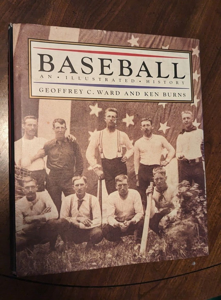 Baseball : An Illustrated History by Ken Burns and Geoffrey C. Ward (1994,…