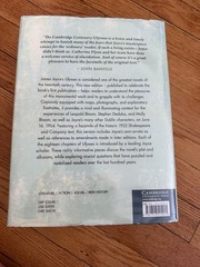 Cambridge Centenary Ulysses: The 1922 Text with Essays and Notes by James Joyce