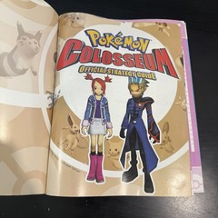 Nintendo GameCube Pokemon Colosseum Official Brady Games Strategy Guide W Poster