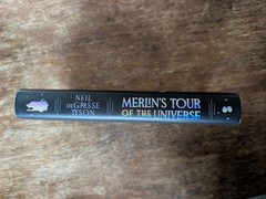 Neil deGrasse Tyson Signed „Merlin’s Tour of the Universe” 2024 Hardcover Book