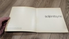 Solzhenitsyn A Pictorial Autobiography by Aleksandr Solzhenitsyn 1974 WORN