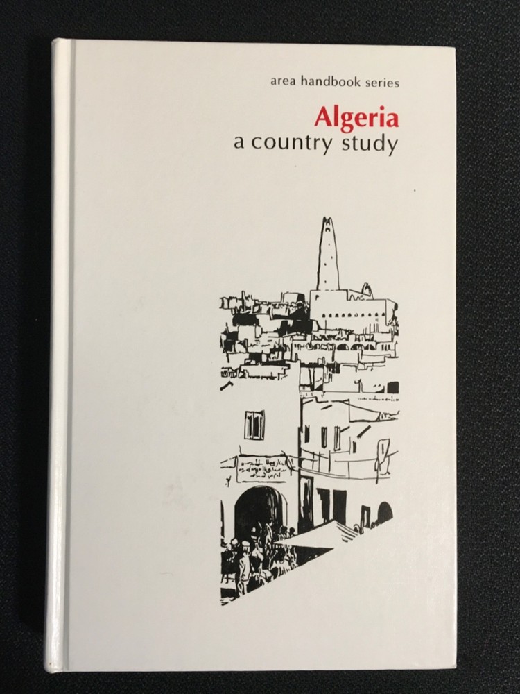 Area Handbook Series ALGERIA Country Study 1994 5th Ed Middle East Culture NEW