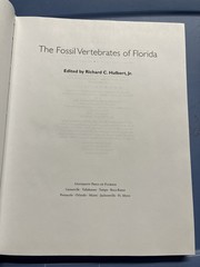 The Fossil Vertebrates Of Florida