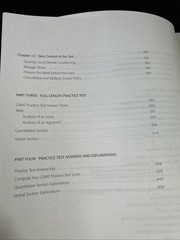 GMAT Premier Program – 2007 Paperback