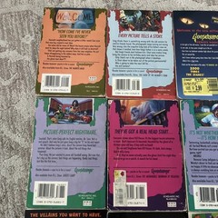Goosebumps R.L. Stine Books Lot of 9 Scholastic Paperback 90s Horror