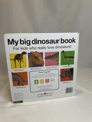 Children’s Book My Big Dinosaur Book Hard Cover Priddy Books 2004