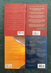 LOT 4 HCDJ ROBERT LANGDON SERIES BY DAN BROWN: DA VINCI CODE; INFERNO; ORIGIN +