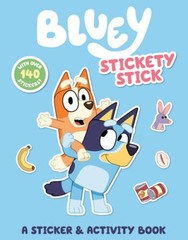 Bluey: Stickety Stick: A Sticker Activity Book – Paperback – GOOD