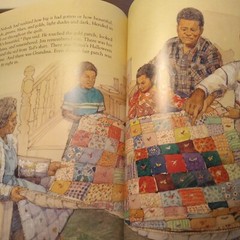 The Patchwork Quilt by Valerie Flournoy (1985, Hardcover with dj)