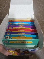 Grolier The Beginners Bible Flash Cards in Box Christian Kids Homeschool Sunday