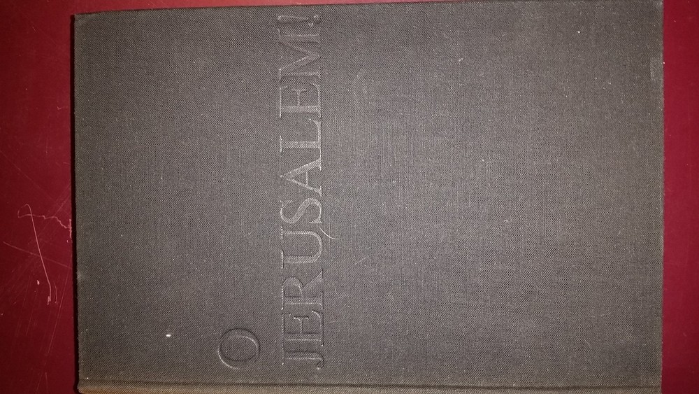 O Jerusalem! Larry Collins|Dominique Lapierre hardcover Acceptable