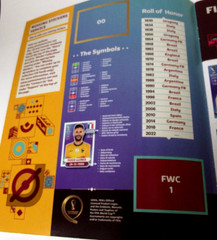 2 – 2022 Fifa World Cup Qatar Sticker Panini Softcover Albums w/10 Sticker Sheet
